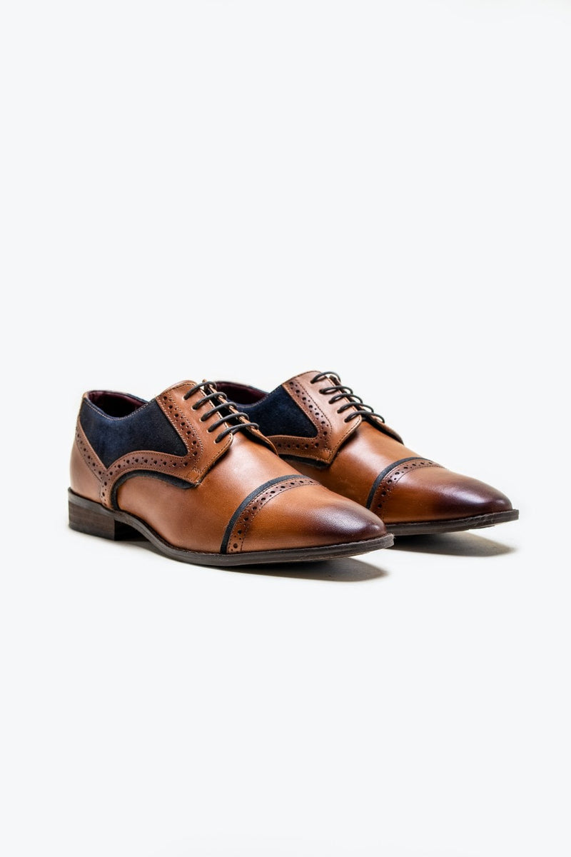 HOUSE OF CAVANI Braga Tan Shoes