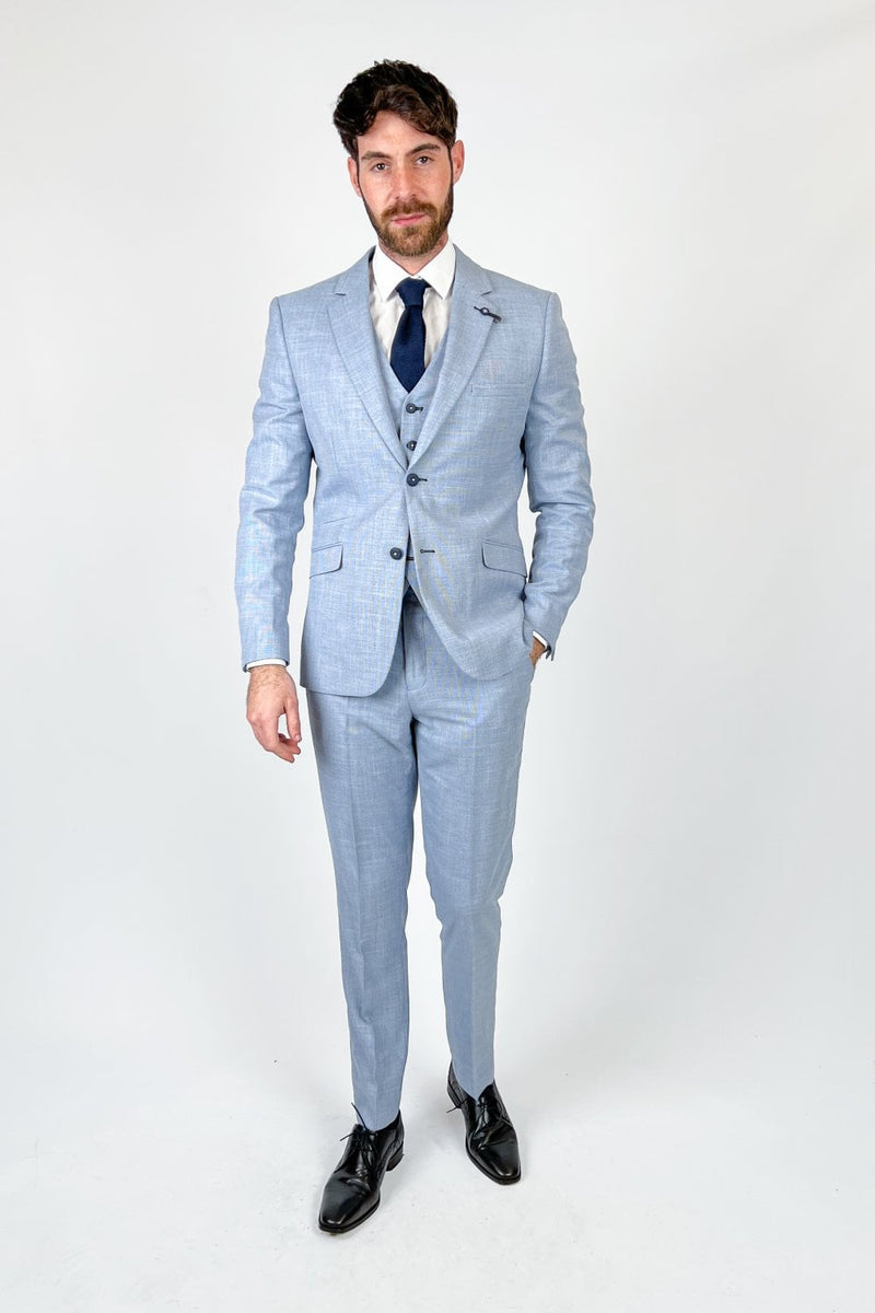 House of Cavani Miami collection SKY Blue - Waistcoat