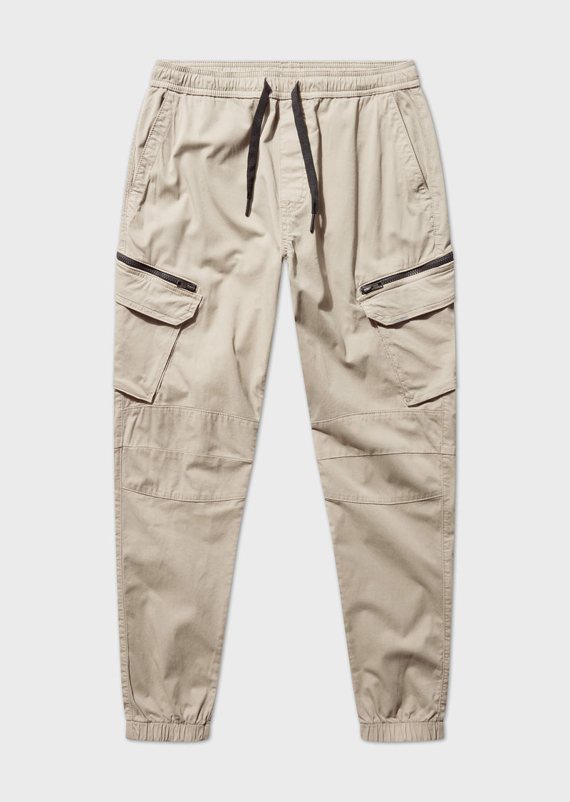 883 Police Kiraly Beige Cargo Pants