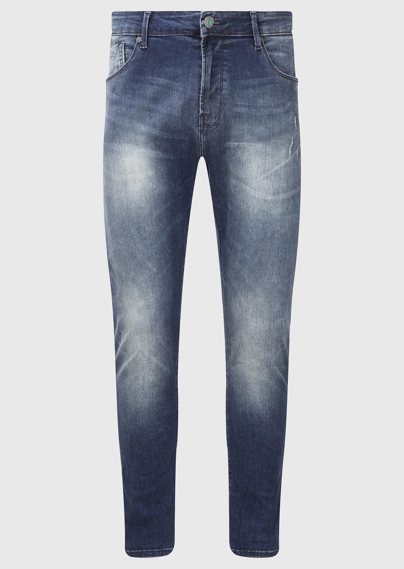 883 Police Moriarty Lak 537 Activeflex Super Stretch Mid Wash Jeans