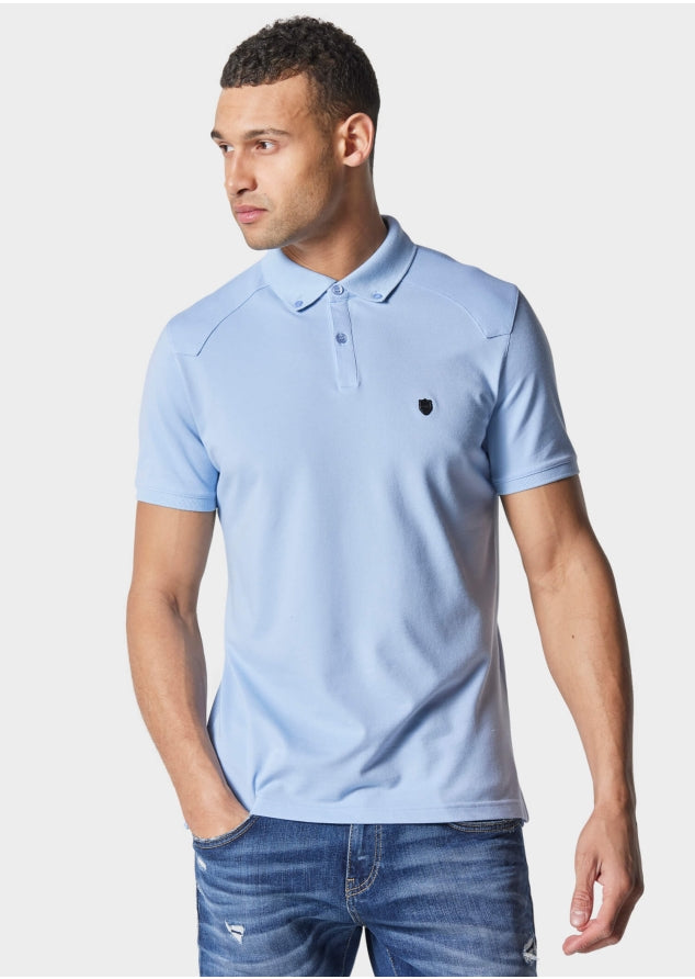 883 Police Noble Oceanic Blue Polo Shirt