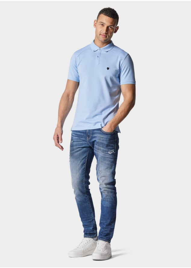 883 Police Noble Oceanic Blue Polo Shirt