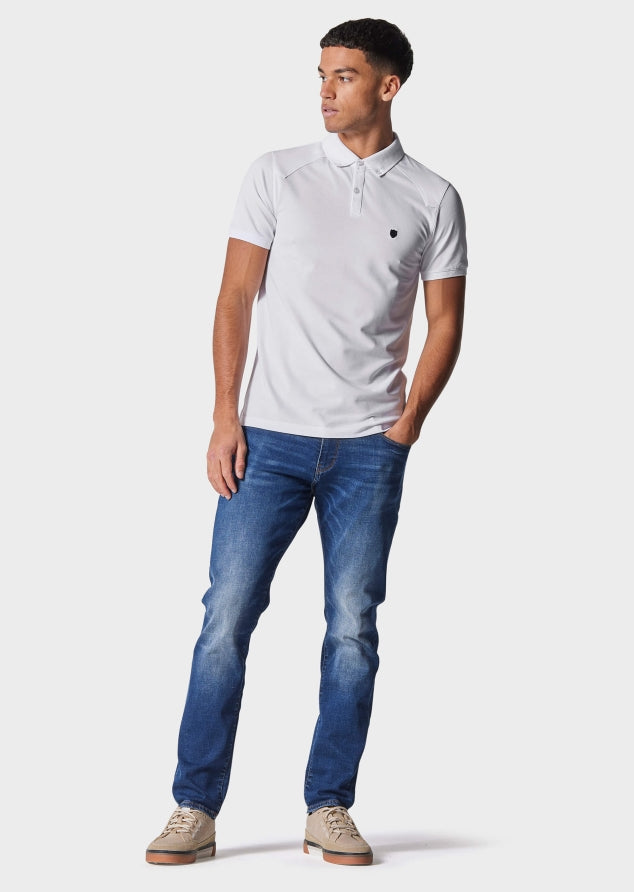 883 Police Noble Polo Shirt  - WHITE