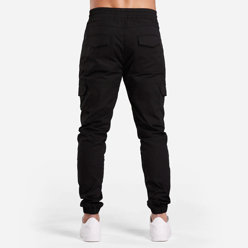 Bee Inspired RIVERO CARGO PANTS - BLACK