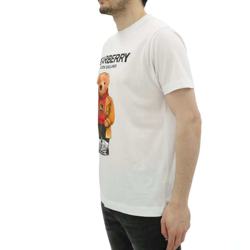 Sneaky Bear Bearberry t-shirt in WHITE