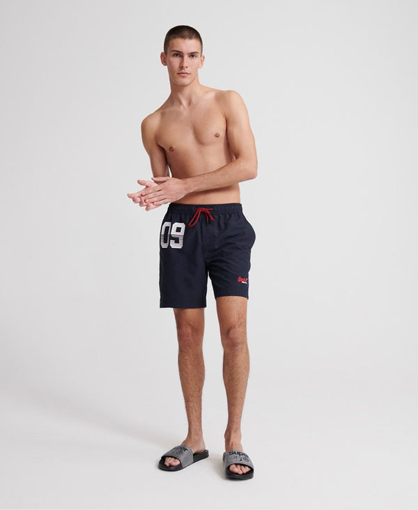 Superdry Waterpolo Swim Shorts in Navy