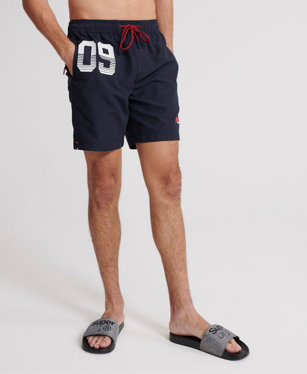 Superdry Waterpolo Swim Shorts in Navy